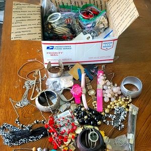 Jewelry lot. Perfect for repurposing or reselling.